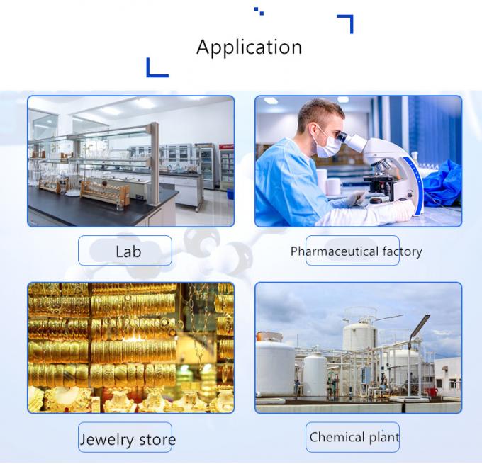equilibrio de cuenta analítico electrónico de la balanza de la joyería del oro de la alta precisión de 1200-10200g 0.01g 10