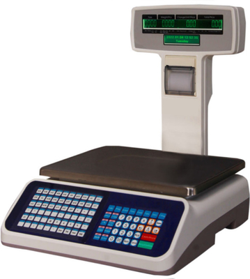 Balanza de caja 30 kg Recuento de billete de cuenta Balanza de impresión 15 kg